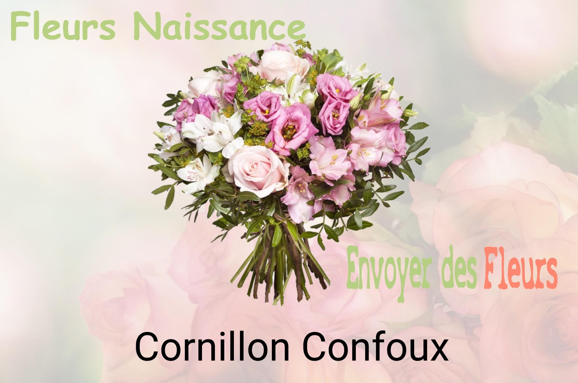 Bouquet de fleurs de naissance livré à Cornillon-Confoux